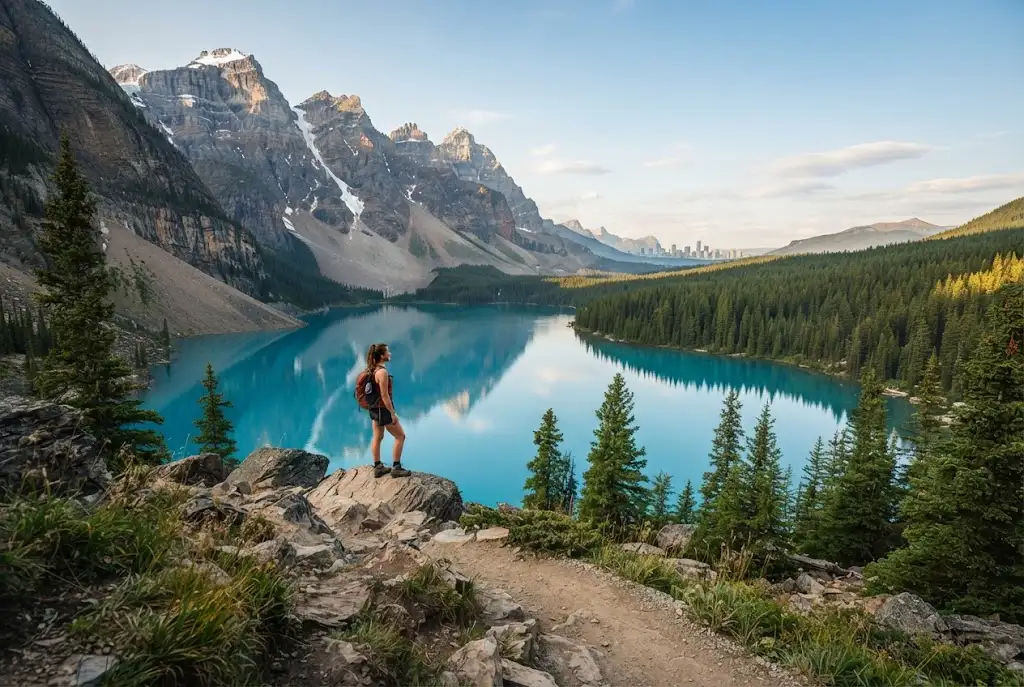Best places to visit in Canada in the summer with mountains, lakes, and scenic landscapes