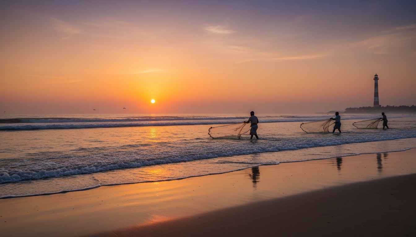 best places to visit in chennai early morning