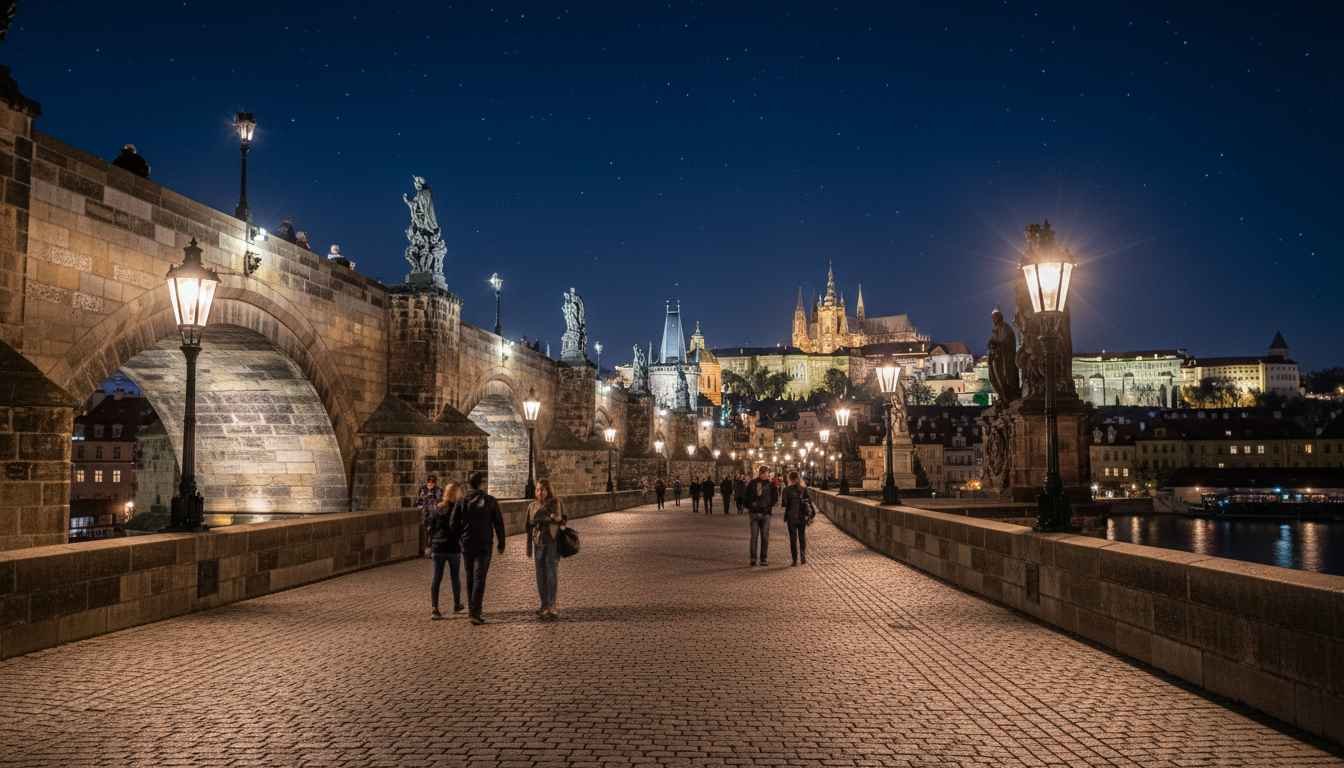 places to visit in prague at night