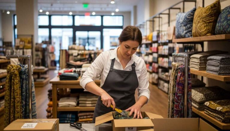 retail display cutting