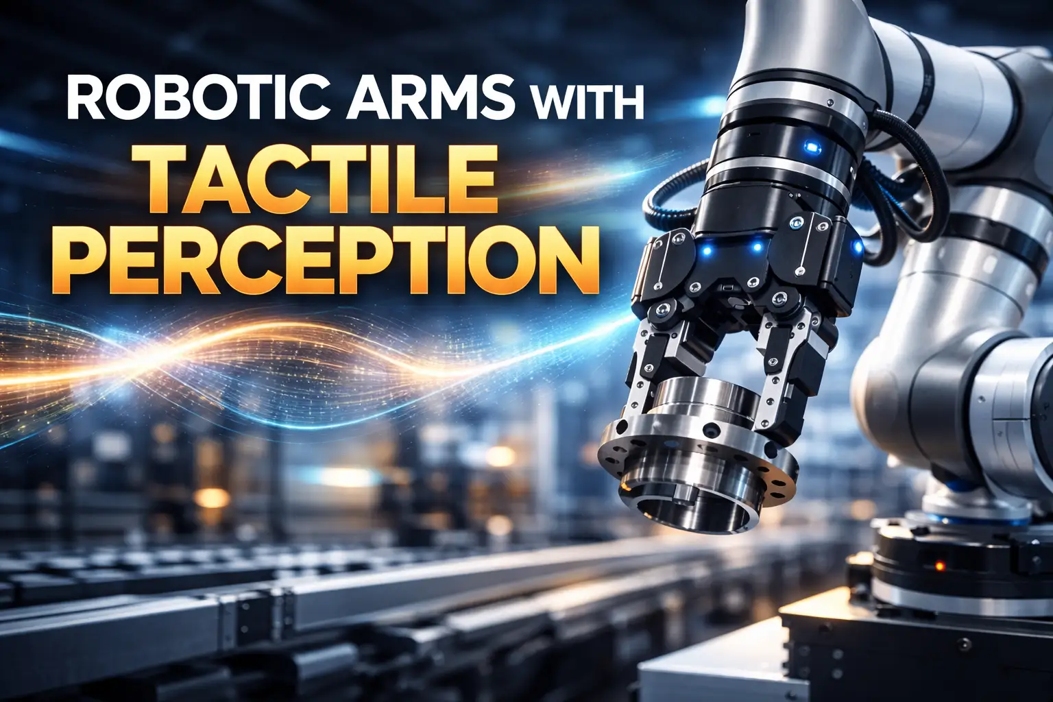 robotic arms with tactile perception